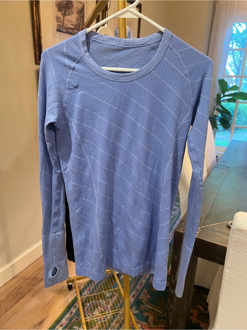 Lululemon Light Blue Long-Sleeve shirt